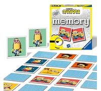Ravensburger Minions 2 The Rise of GRU Mini Memory - Juego de Pares de Fotos a Juego para niños a Partir de 3 años - Juguete Educativo de Aprendizaje para niños pequeños