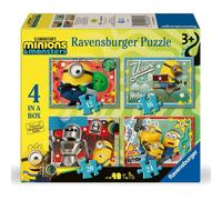 Ravensburger minions 3 4 en una caja - rompecabezas de 12/16/20/24 pie