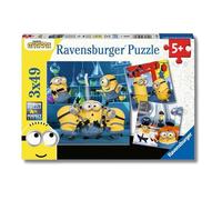 Puzzle ravensburger minions 3x49