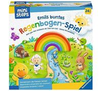 Ravensburger Ministeps Emils-Juego de Colores de arcoíris para Aprender a Colorear, Juguete a Partir de 2 años, Blanco (04582)