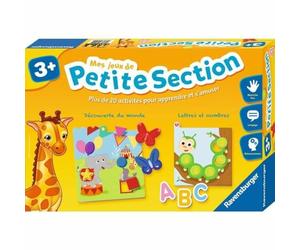 Ravensburger - Mis pequeños juegos de sección - Juego educativo - 1er año de Kindergarten - desde 3 años - 24522 - 1 jugador o más