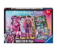 Ravensburger | Monster High | 3 x 49 Piezas Rompecabezas | Apto Para Edad 5+