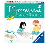 Ravensburger- Montessori-Escritura y cantidades Juego Educativo, Color, Talla única (4005556208067)