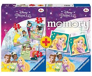 Ravensburger - Multipack Princess, Puzzle y Juego para Niños, Edad Recomendada 4+, 20864 7