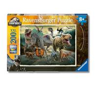 Ravensburger - Mundo Jurásico, Puzzle niños 8 años, Puzzle 200 Piezas XXL | Puzzle XXL de 200 piezas de Jurassic World, educativo y divertido, ideal como regalo original para niños a partir de 8 años.