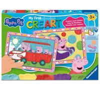Ravensburger My First CreArt, Kneten Nach Zahlen Peppa Wutz - Baby Evie