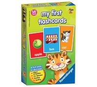 Ravensburger My First Flash Card Game for Kids Age 3 Years and Up - Ideal for Object Recognition, Alphabet, Reading and Spelling