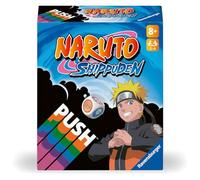 Ravensburger - Naruto Push, Juego de Cartas para 2-6 Jugadores, +8 años | Juego de cartas Naruto Push para 2-6 jugadores, recomendado desde 8 años, en reuniones familiares, en una partida compartida.