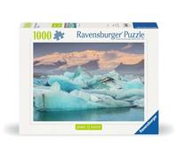 Ravensburger Nature Edition 12001394 Jökulsarlon Iceland-Puzzle (1000 Piezas, para Adultos y niños a Partir de 14 años)