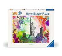 Ravensburger New York Postcard 500 Piece Jigsaw Puzzle for Adu (Importación USA)