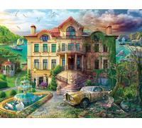 Ravensburger Now & Then, Cove Manor Echoes 2000 Piece Jigsaw P (Importación USA)