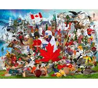 Ravensburger Oh Canada! 12001006 - Rompecabezas de 1000 Piezas para Adultos, Hecho a Mano, Fabricado en Alemania, Cada Pieza Encaja Perfectamente