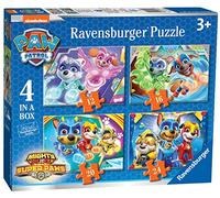 Ravensburger Paw Patrol - 4 Puzzle en una Caja, 12-16-20-24 Piezas, para niños 3+ años (03029), Exclusivo en Amazon