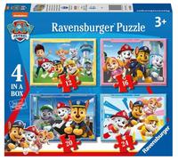 Ravensburger - Paw Patrol, Puzzle niños 3 años, 4 Puzzles progresivos de 12 a 24 Piezas