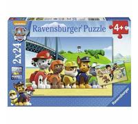 Ravensburger – Rompecabezas Paw Patrol – 2 x 24 piezas (26x18 cm) – 4 años o más
