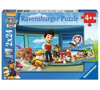 Ravensburger - Paw Patrol, Puzzle niños 4 años, con 2 Puzzles de 24 Piezas.