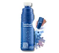 Ravensburger - Pegamento Puzzle 200 ml | Cola para Puzzles Transparente | Pegamento puzzle transparente de 200 ml con aplicador de esponja, ideal para fijar y conservar puzzles una vez terminados.