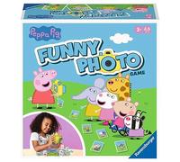 Ravensburger Peppa Pig Funny Photo Game, Juego de acción con cámara de Juguete práctica, para 2 a 4 niños a Partir de 3 años, Juguete Peppa Pig 20982