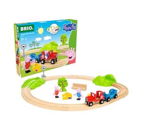 Ravensburger Peppa Wutz Eisenbahn-Set/Eisenbahnset für Kinder AB 3 Jahren: Peppa Wutz Eisenbahn-Set