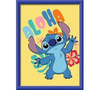 Ravensburger Pintura por números 23767-Disney Stitch-Niños a Partir de 9 años, Color Amarillo (23767)
