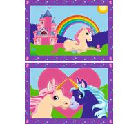 Ravensburger Pintura por números 27774 - Mundo de unicornios coloridos - Niños de 5 a 7 años