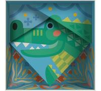 Ravensburger Pintura por números CreArt Do it Together - Cocodrilo