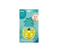 Ravensburger Play+, Bola sensorial de Silicona con Forma de piña para 6 Meses, Pelota de Actividades para bebés y sonajero para la dentición, Juguete sensorial, Habilidades motoras y Despertar, 34013