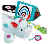 Ravensburger -PLAY + - Coussin d'activités 3en1 rhincéros - Des la naissance - version française - 34010