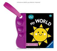 Ravensburger Play+ Infant & Toddler - Flip & Pop: My World: teething book