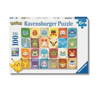 Ravensburger – Puzzle Pokémon XXL – 100 piezas, 49 x 36 cm, 6 años o más