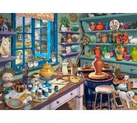 Ravensburger Pottery Studio Sanctuary 500 Piece Jigsaw Puzzle (Importación USA)
