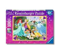 Ravensburger - Puzzles XXL Princesas Disney G | Puzzle 6 Años O Más | Regalo Niño 6 Años O Más De 100 Piezas | Rompecabezas Niños De 36 X 49 Cm Puzzle
