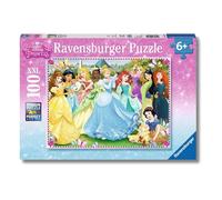 Ravensburger - Princesas Disney, Puzzle niños 6 años, Puzzle 100 Piezas XXL
