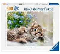 Ravensburger - Puppies Collection: Dulce Gatito 500 Piezas | Puzzle 500 Piezas Adultos | Rompecabezas Adultos | Mide 49x36cm | Ideas Regalo
