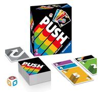 Ravensburger - Push, Juego de cartas para 2-6 jugadores, a partir de 8 años | Juego de cartas Push para 2-6 jugadores, recomendado a partir de 8 años, para compartir una partida, en reuniones familiares.