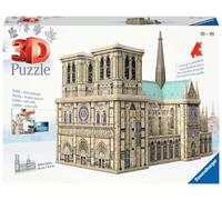 Ravensburger- Puzle 3D 324 Piezas Notre-Dame de Paris Puzzle, Color néant, 34,2x16,4x25,8cm (12523)