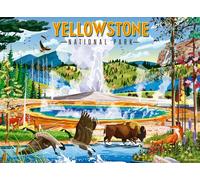 Ravensburger - Puzle de 500 Piezas - Parque Nacional de Yellowstone - Adultos y niños a Partir de 12 años - Puzle Parques Nacionales - Estados Unidos - 12001720