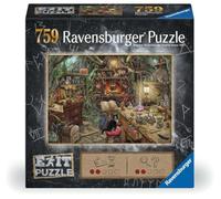 Ravensburger- Puzle de 759 Piezas de Cocina de Bruja Puzzle, Individual, Multicolor (19952)