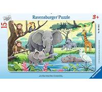 Ravensburger Puzle de Animales del Bosque para niños, 06376