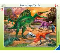 Ravensburger Puzle Infantil 05094 Spinosaurus - Puzzle con Marco para niños a Partir de 4 años, con 42 Piezas