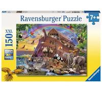Ravensburger-Dinosaurier,Elefant,Tiger Puzle Infantil Viajando con el Arca, 150 Unidades, Color 10038 5 Ark (100385)