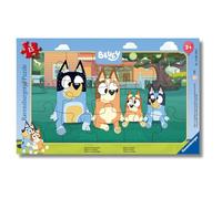 Ravensburger - Puzle Infantil Bluey | Rompecabezas Niños | Puzzles 3 Años | Regalo Original para Niños 3+ Años | 15 Piezas con Marco | Bluey Juguetes