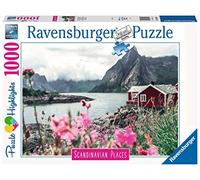 Ravensburger - Puzzle Noruega: Lofoten, Puzzle 1000 Piezas, Puzzles para Adultos, Puzzle 1000 Piezas Adultos, Pegamento Puzzle para Enmarcar, Rompecabezas Adultos, Puzles 1000 Adultos, Paisaje