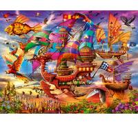Ravensburger Wild Canada - Rompecabezas de 1000 piezas | Majestuosos paisajes canadienses | Materiales certificados FSC