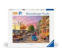 Ravensburger - Puzle para Adultos - Puzle de 500 Piezas - Walk in Paris - Adultos y niños a Partir de 12 años - Puzle Ciudades y países - 12000149