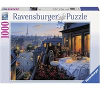 Ravensburger - Puzle Paris: Balcón, Puzzle 1000 Piezas, Puzzles para Adultos, Puzzle 1000 Piezas Adulto, Pegamento Puzle para Enmarcar Puzles, Rompecabezas Adultos, Pasatiempos Adulto 70x50cm