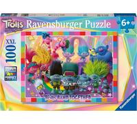 Ravensburger - Puzle Rompecabezas - Trolls (Banda Juntos) - 100 XXL Piezas-6+