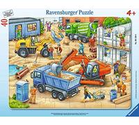 Ravensburger Puzzle 06120 - Grandes Obras Vehículos 40 Piezas Marco Puzzle