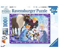 Ravensburger Puzzle 100 Piezas, Frozen Olaf (10730), Modelos/Colores Surtidos, 1 Unidad