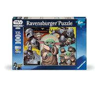 Ravensburger - Puzzle 100 Piezas XXL: The Mandalorian & Grogu, Puzzle Niños 6 Años O Más, Rompecabezas Niños, 49 x 36 cm, Regalo Niño 6 Años, Regalo Original